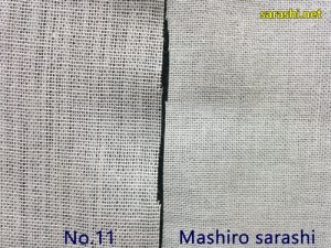 sarashi no11 compared with Mashiro sarashi