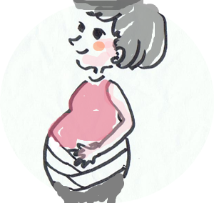 How to wrap Sarashi for maternity belt