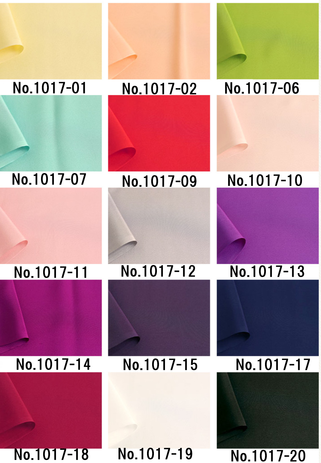 No.1017 Pure Silk (100 silk) fabric 15 colors JAPANESE PATTERN