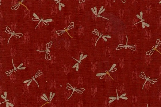 1126BR-1-C Tonbo Dragonfly japanese wholesale fabric 10M (Sevenberry)