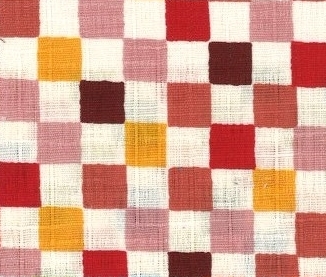 1138BR-C Colorful checker Japan pattern wholesale fabric 36M (Sevenberry)