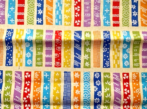 HJ2102 Japan traditional patterns fabric yagasuri