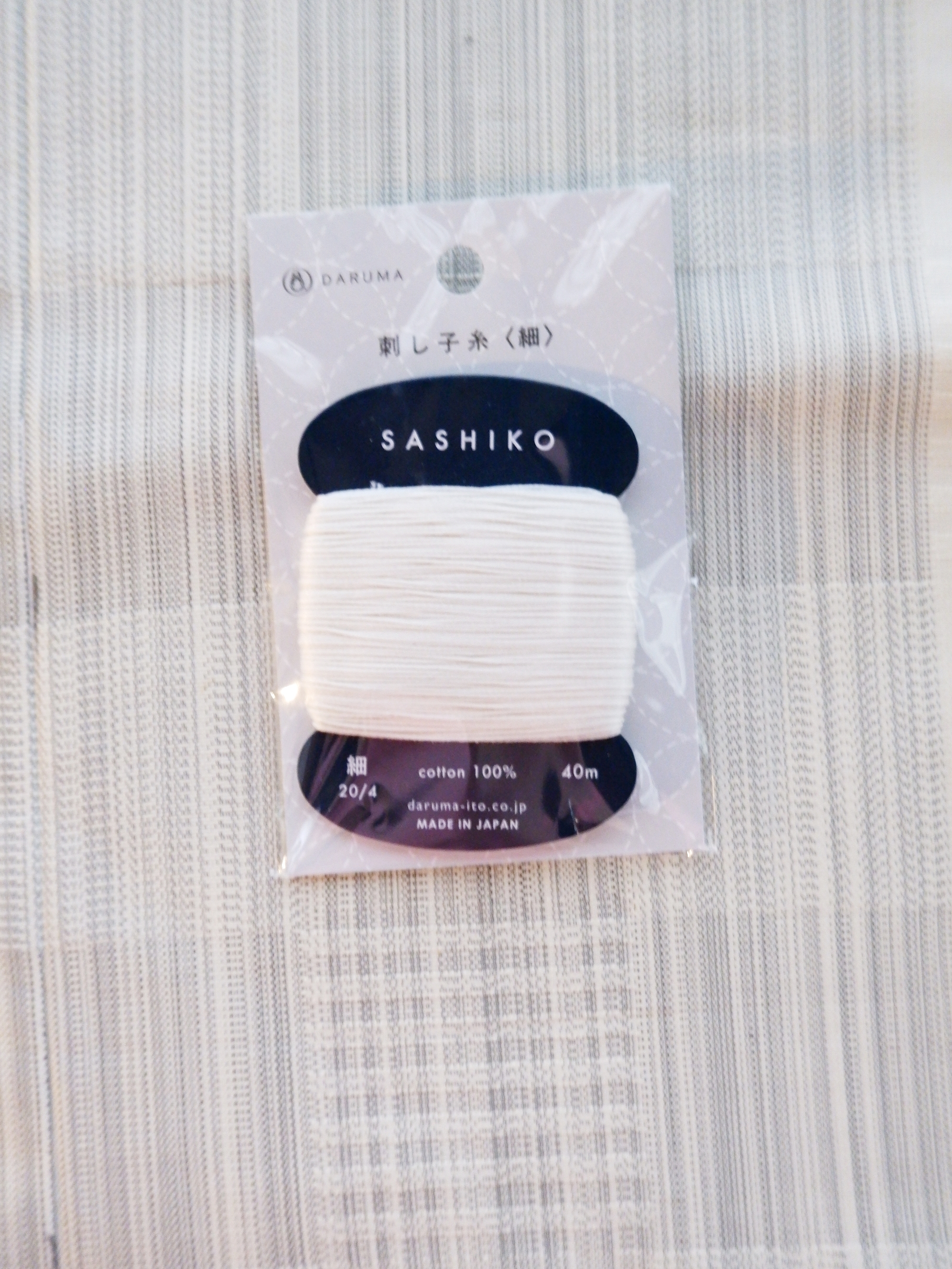 Daruma-SA-T Daruma Sashiko threads solid color 40m