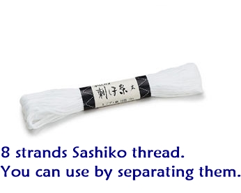 OLY-F <THICK>Sashiko threads cotton 100% 100M