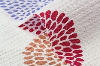 MF1008 FIREWOR crepe Japanese cotton fabric (11m)