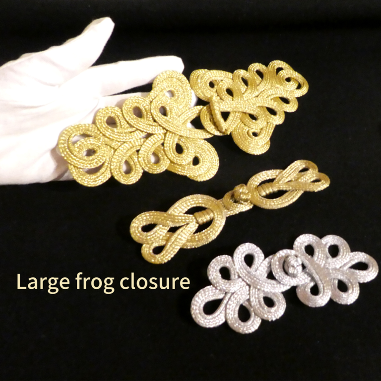 FC Large frog closure buttons catalog