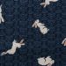 1126BR-2 Rabbit(usagi) japanese pattern Sheeting cotton fabric 10M good fortune (sevenberry)