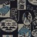 850273-1 Sake Bottle label liquor Japan fabric Pattern fabric(Sevenberry)36M