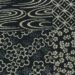 88223-D15 Like Indigo shippo cherry blossom wave pattern fabric Japan (Sevenberry 13M, 53M)