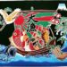 CO4003 flag  fishing boat flags Japan fabric(COSMO textile)