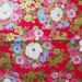 HJ2006 Japanease colorful flower cotton fabric 36M