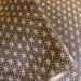 HJ2016 glitter Asanoha Japanese traditional pattern silver fabric